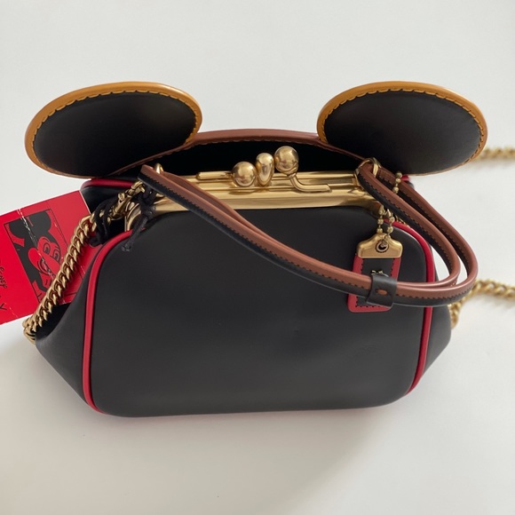 # Coach Disney Mickey Mouse X Keith Haring Kisslock Bag New With Tag- Reemoly - Picture 10 of 16